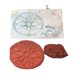 Sunny Days Unmounted Rubber Stamp Set - Lindys Stamp Gang Crafting Fun